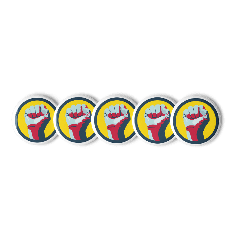 Persevere Pin Buttons