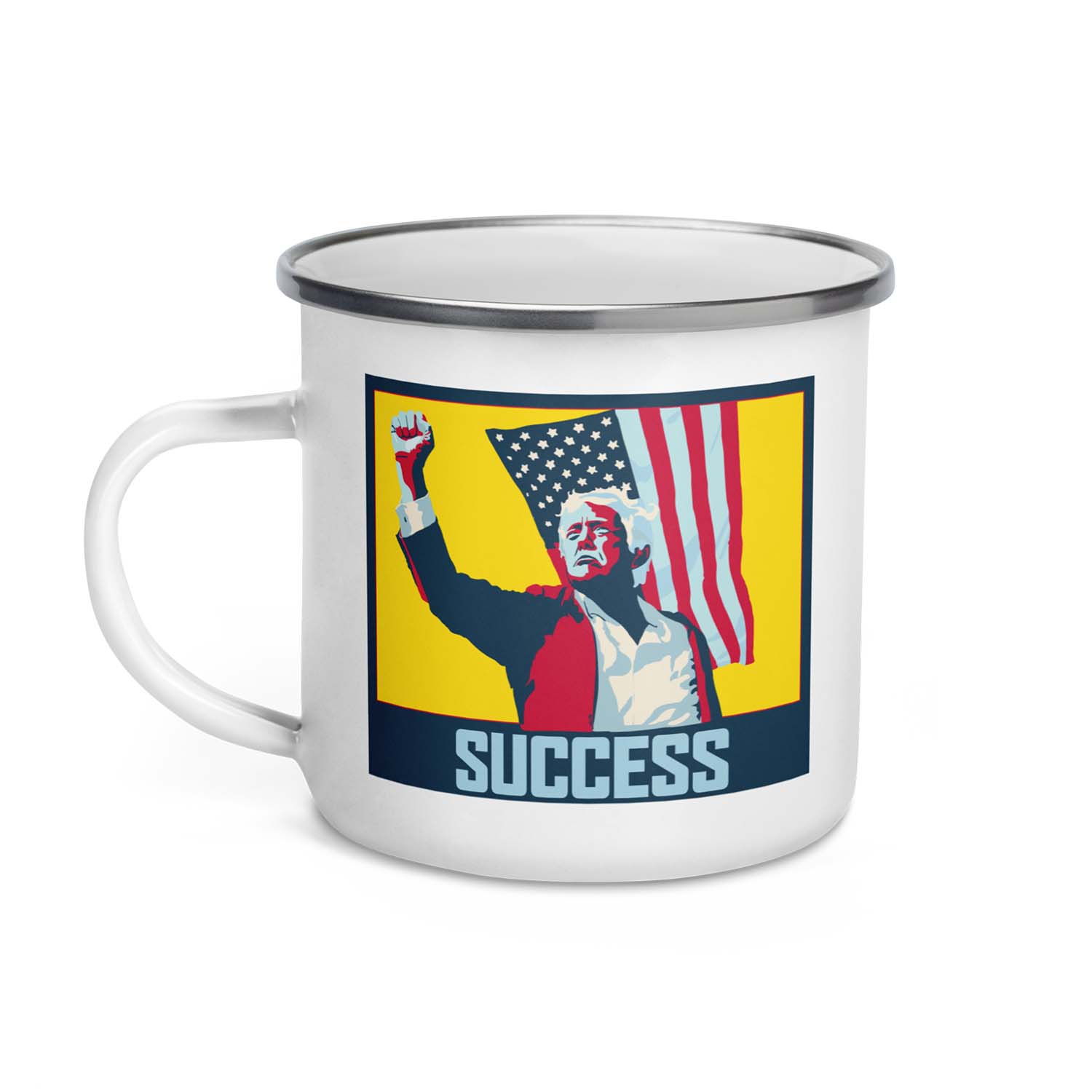 Success Enamel Mug