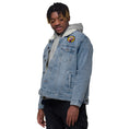 Load image into Gallery viewer, Denim Sherpa Jacket
